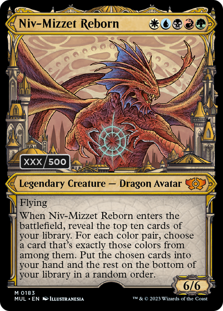 Niv-Mizzet Reborn (Serialized) [Multiverse Legends] | Good Games Modbury