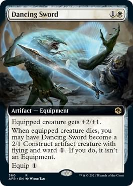 Dancing Sword Extended Art 360/281 (Adventures in the Forgotten Realms)  | Good Games Modbury