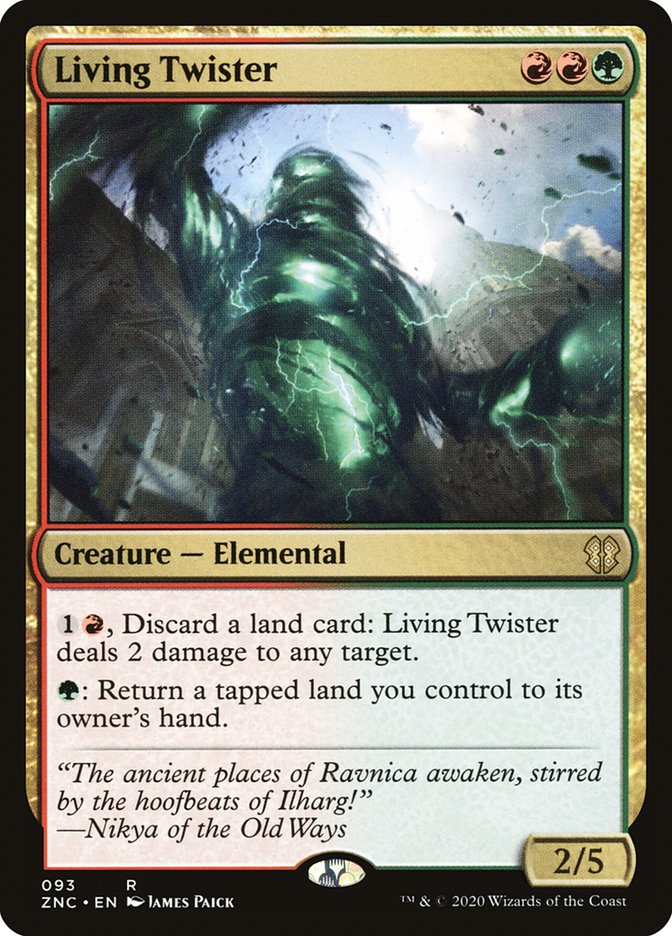 Living Twister 93/142 (Commander: Zendikar Rising)  | Good Games Modbury