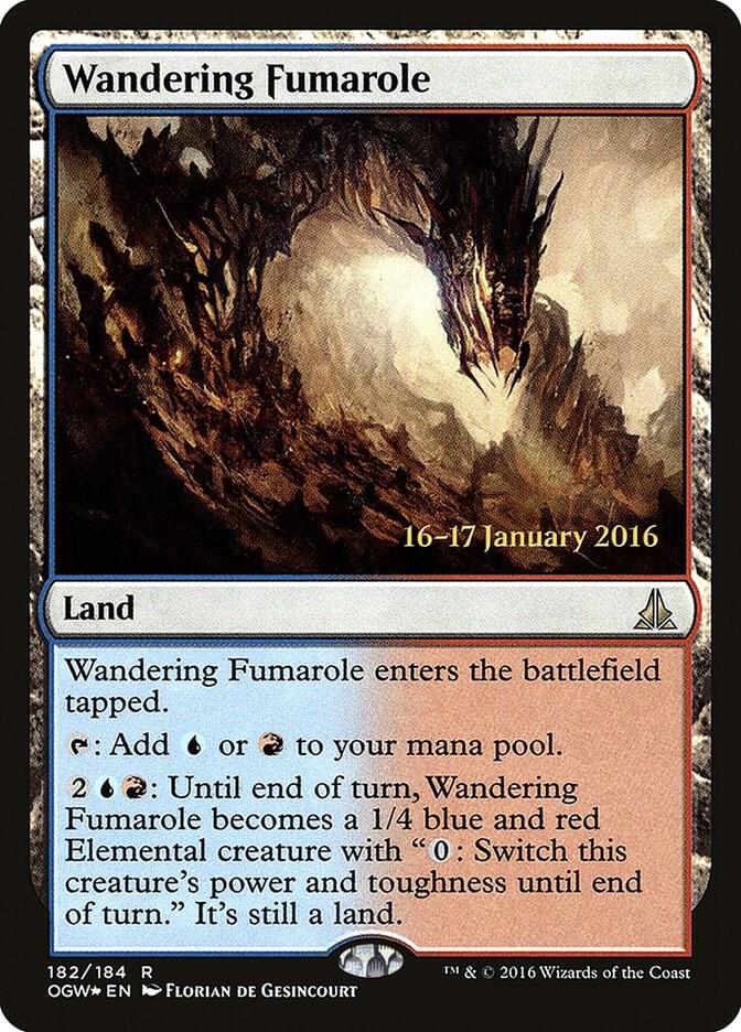 Wandering Fumarole 182s/65 (Prerelease Cards)  - Foil | Good Games Modbury