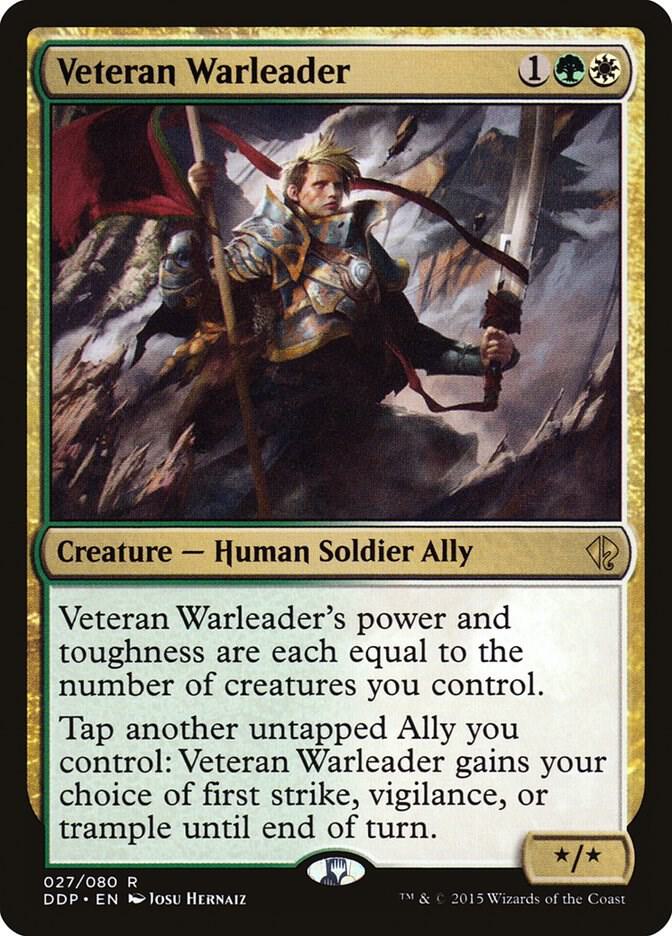 Veteran Warleader 27/80 (Duel Decks: Zendikar vs. Eldrazi)  | Good Games Modbury