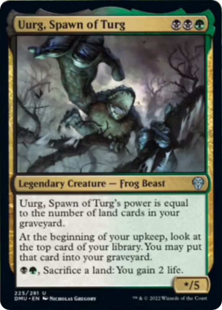 Uurg Spawn of Turg 225/281 (Dominaria United)  - Foil | Good Games Modbury