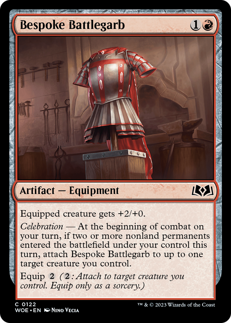 Bespoke Battlegarb [Wilds of Eldraine] | Good Games Modbury