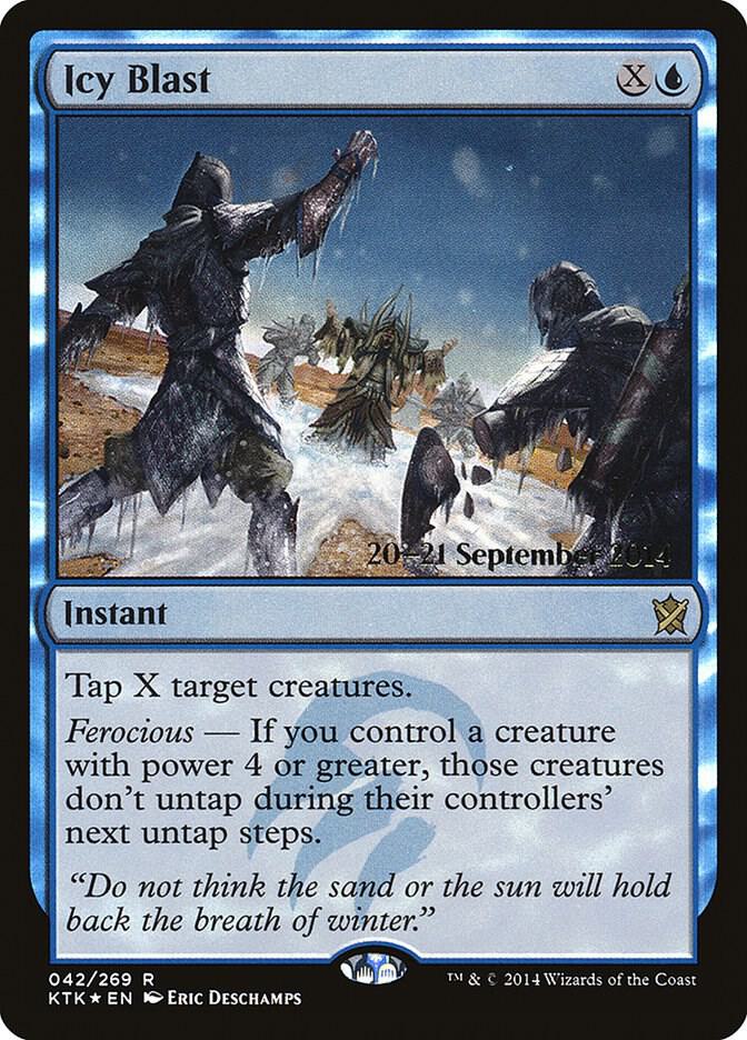 Icy Blast 42s/56 (Prerelease Cards)  - Foil | Good Games Modbury