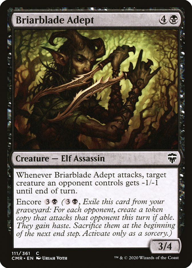 Briarblade Adept [Commander Legends] | Good Games Modbury