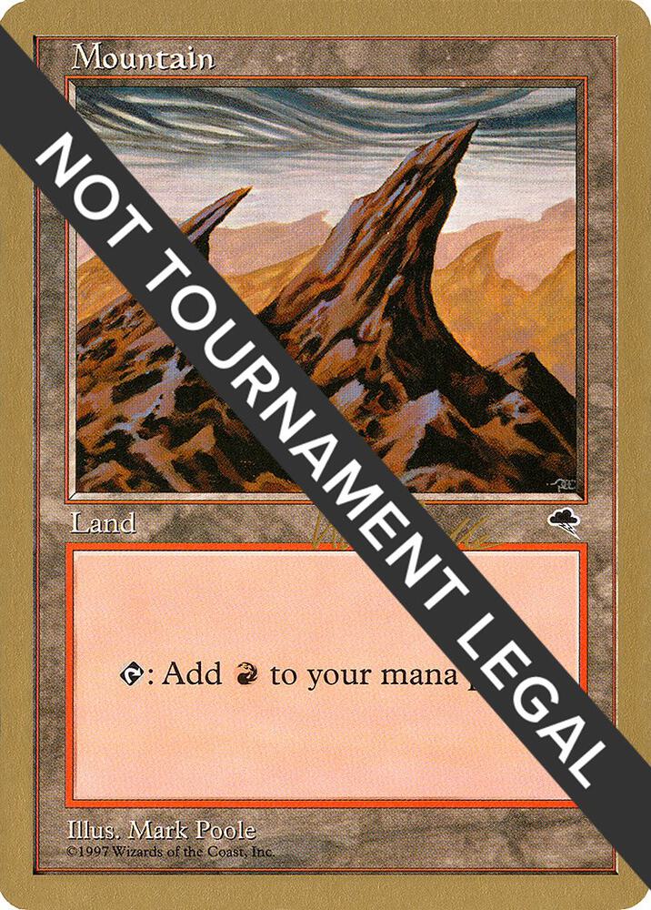 Mountain Right 1999 Kai Budde TMP kb344/111 (World Championship Decks)  | Good Games Modbury