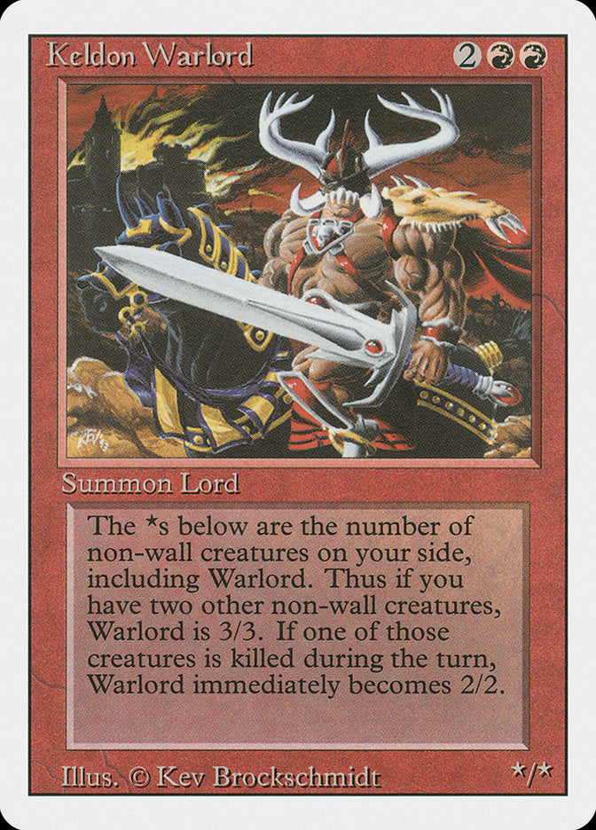 Keldon Warlord [Revised Edition] | Good Games Modbury