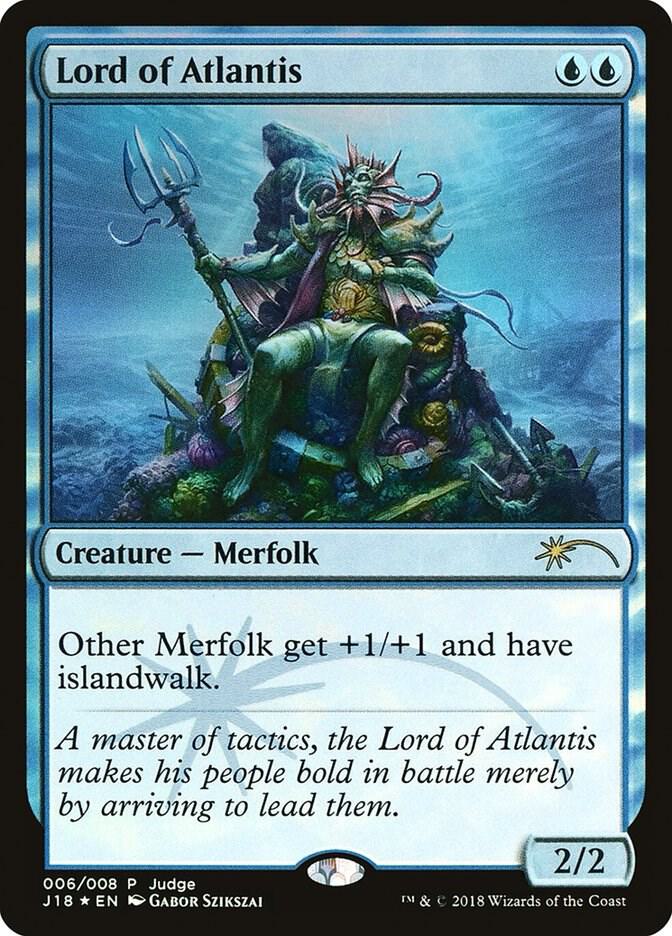 Lord of Atlantis 6/8 (Judge Promos)  - Foil | Good Games Modbury