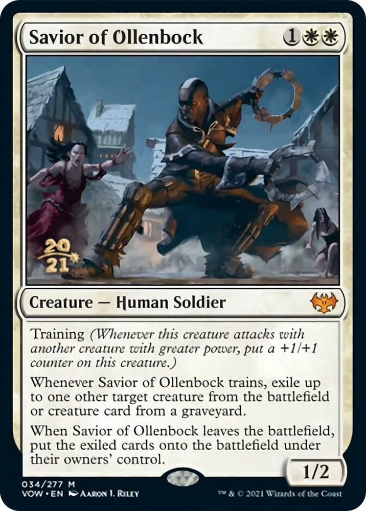 Savior of Ollenbock 34s/137 (Prerelease Cards)  - Foil | Good Games Modbury