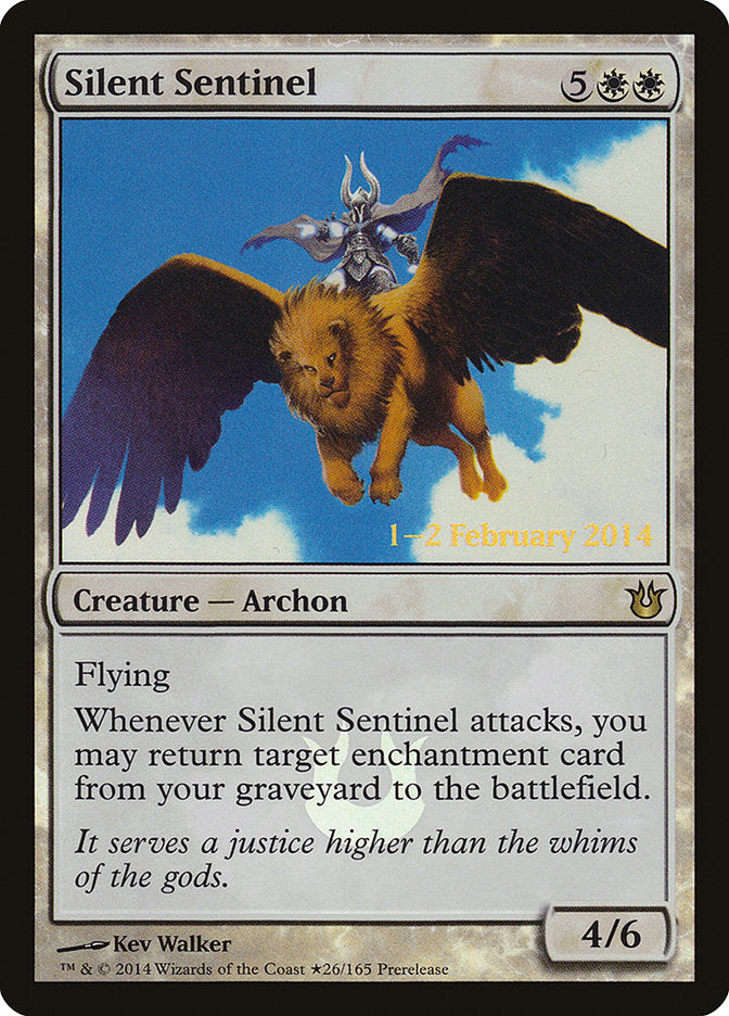 Silent Sentinel [Born of the Gods Prerelease Promos] | Good Games Modbury