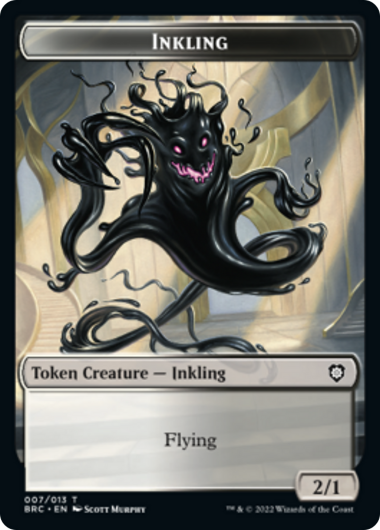 Copy // Inkling Double-Sided Token [The Brothers' War Commander Tokens] | Good Games Modbury