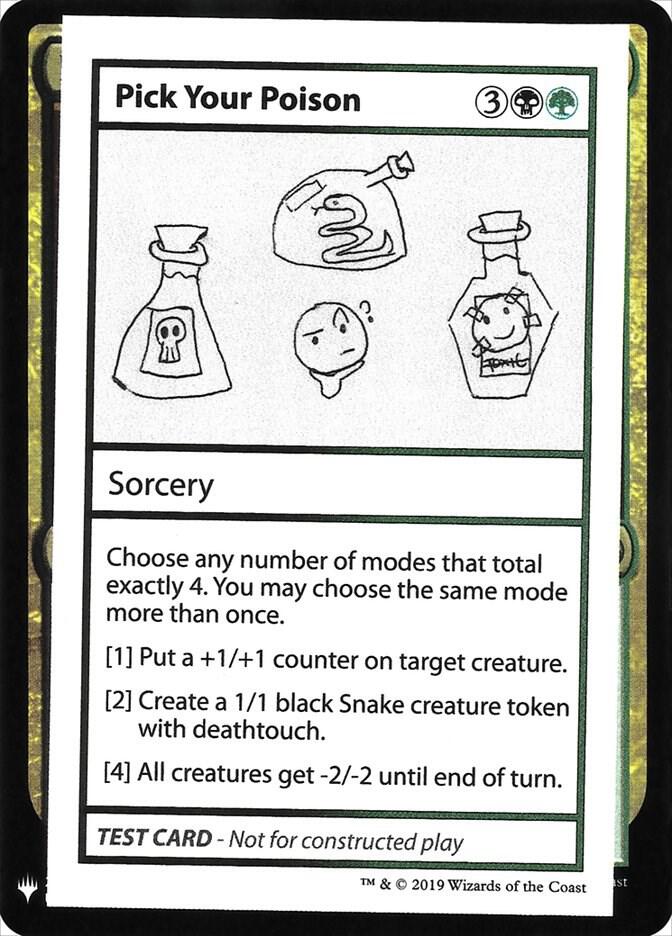 Pick Your Poison 97/121 (Mystery Booster: Convention Edition Exclusives)  | Good Games Modbury