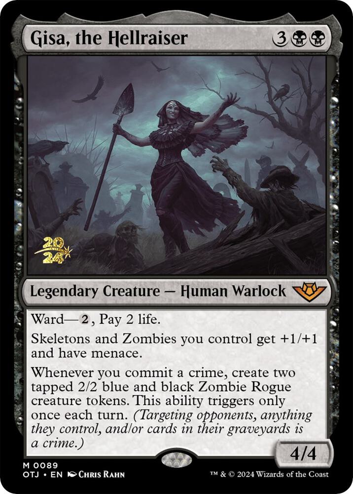 Gisa the Hellraiser 89 (Prerelease Cards)  - Foil | Good Games Modbury