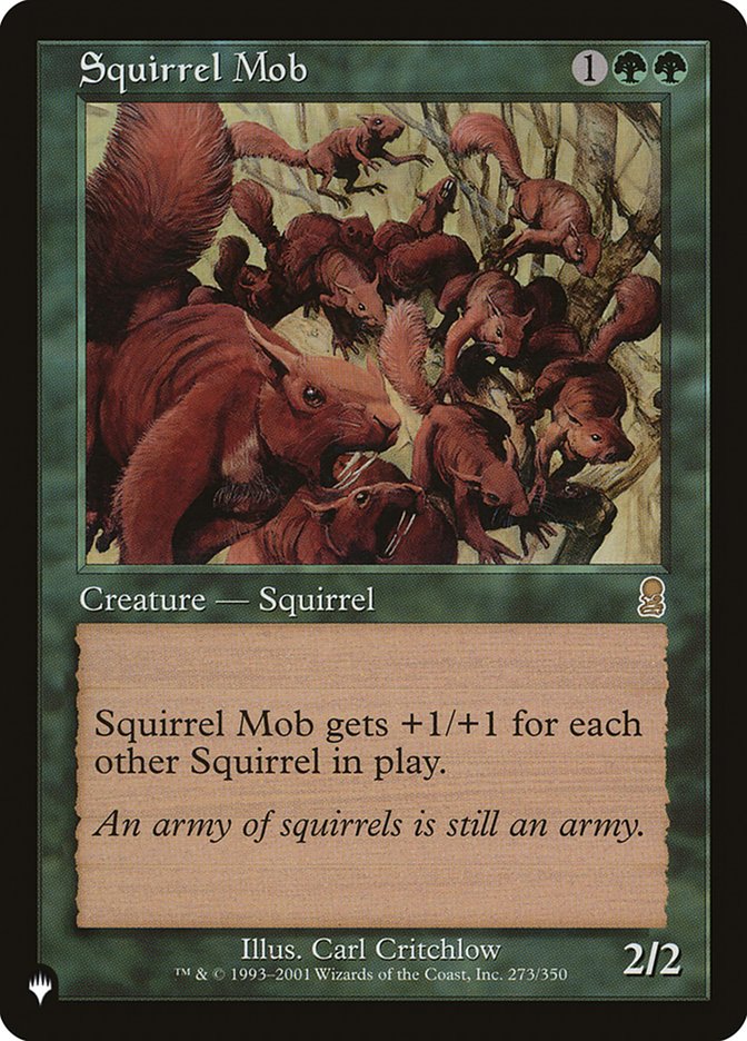 Squirrel Mob [The List] | Good Games Modbury