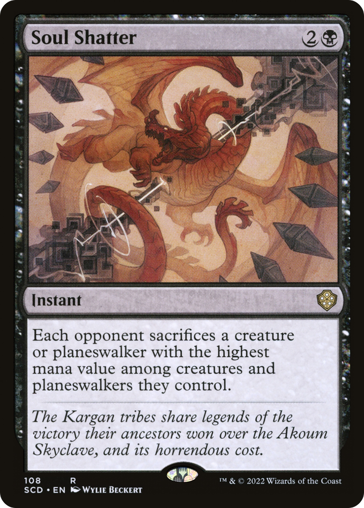 Soul Shatter [Starter Commander Decks] | Good Games Modbury