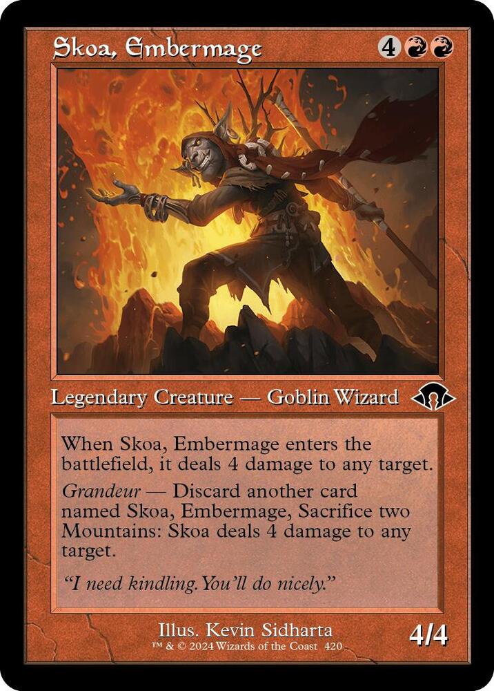 Skoa, Embermage 420/319 (Modern Horizons 3)  - Retro | Good Games Modbury