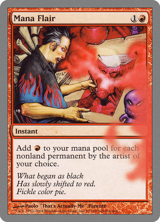 Mana Flair 81/140 (Unhinged)  - Foil | Good Games Modbury