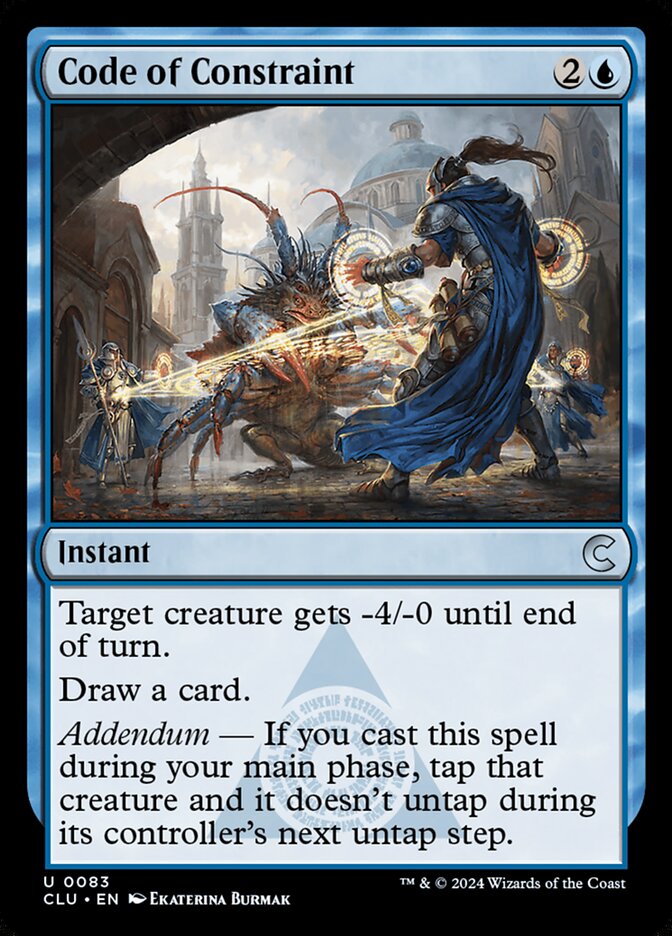 Code of Constraint 83/284 (Ravnica: Clue Edition)  | Good Games Modbury