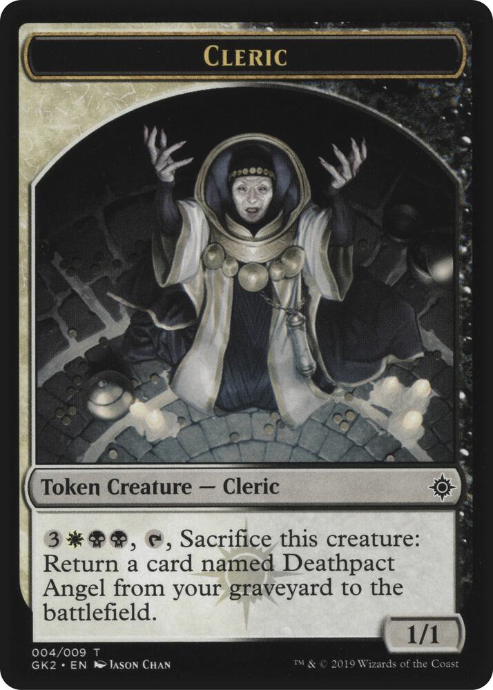 Cleric Treasure Double Sided Token 4 // 12 (Ravnica Allegiance: Guild Kits)  | Good Games Modbury