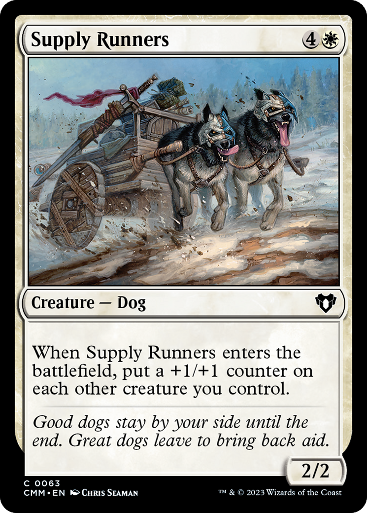 Supply Runners [Commander Masters] | Good Games Modbury