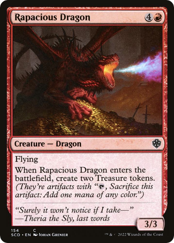 Rapacious Dragon 154/352 (Starter Commander Decks)  | Good Games Modbury