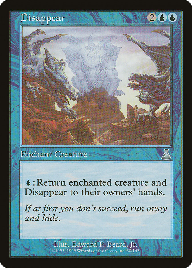Disappear 30/143 (Urza's Destiny)  - Foil | Good Games Modbury