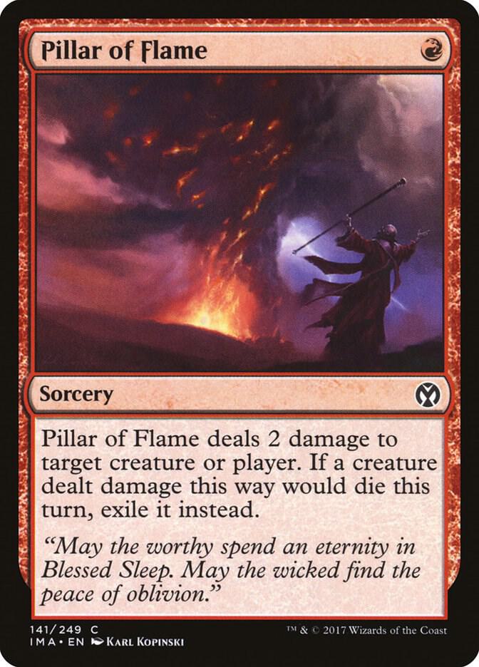 Pillar of Flame 141/249 (Iconic Masters)  - Foil | Good Games Modbury