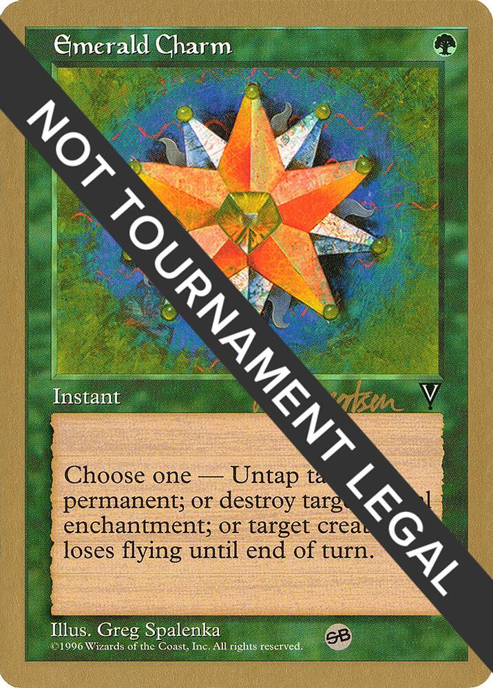 Emerald Charm 1997 Svend Geertsen VIS SB sg106sb/131 (World Championship Decks)  | Good Games Modbury