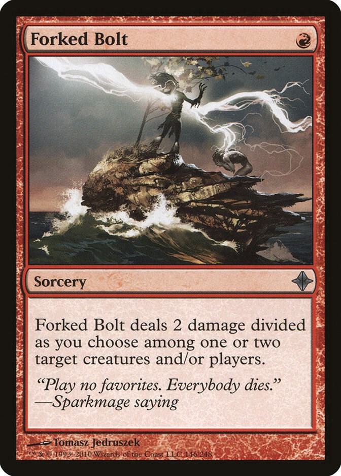 Forked Bolt 146/248 (Rise of the Eldrazi)  - Foil | Good Games Modbury