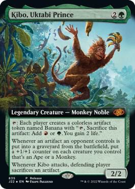Kibo Uktabi Prince Extended Art 835/834 (Launch Party & Release Event Promos)  - Foil | Good Games Modbury