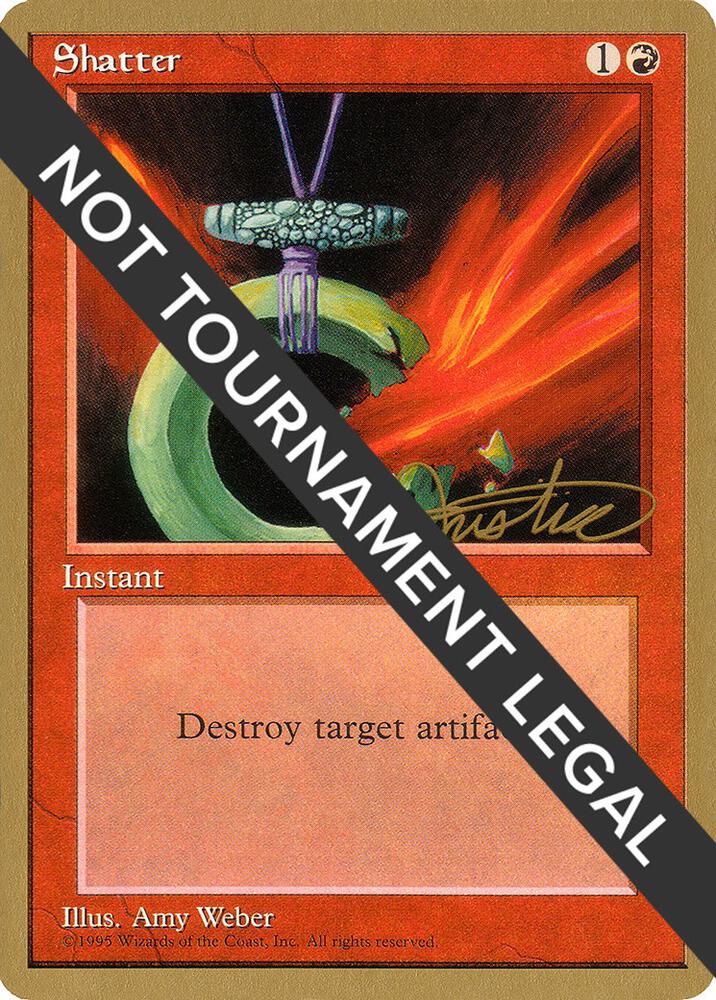 Shatter 1996 Mark Justice 4ED mj219/308 (World Championship Decks)  | Good Games Modbury