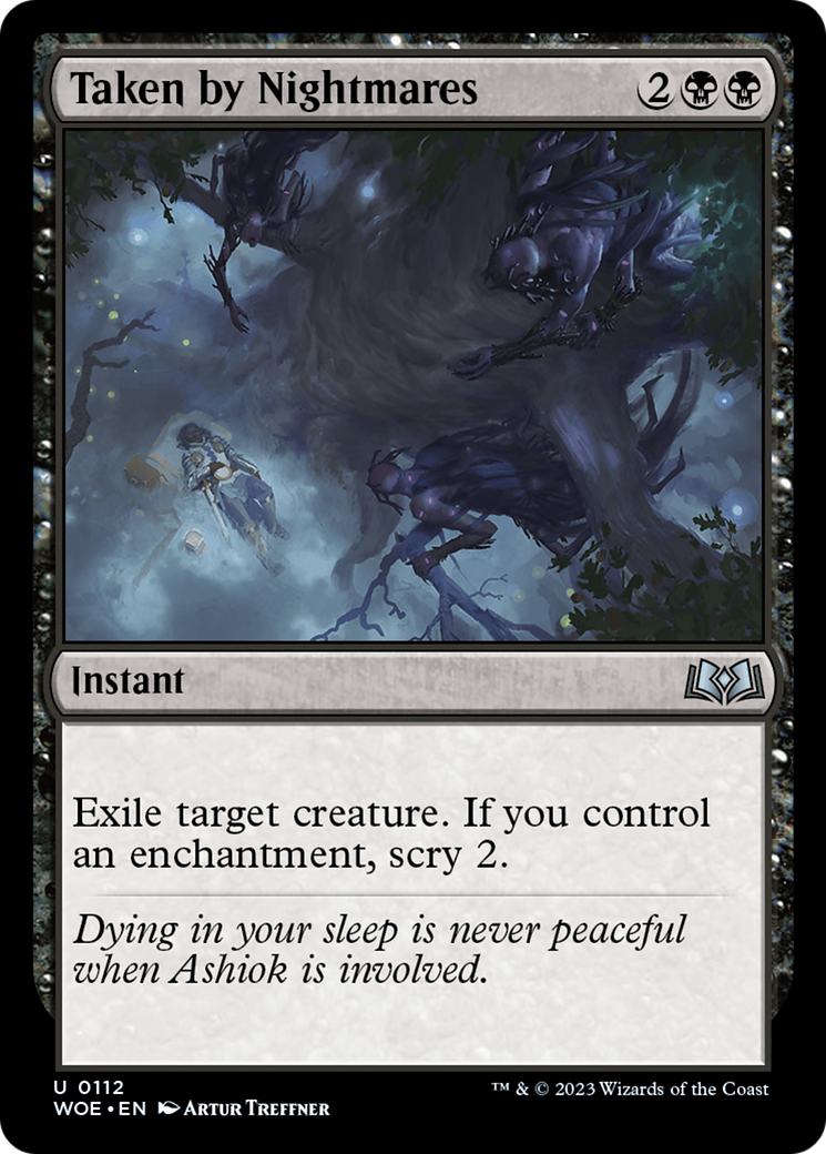 Taken by Nightmares [Wilds of Eldraine] | Good Games Modbury