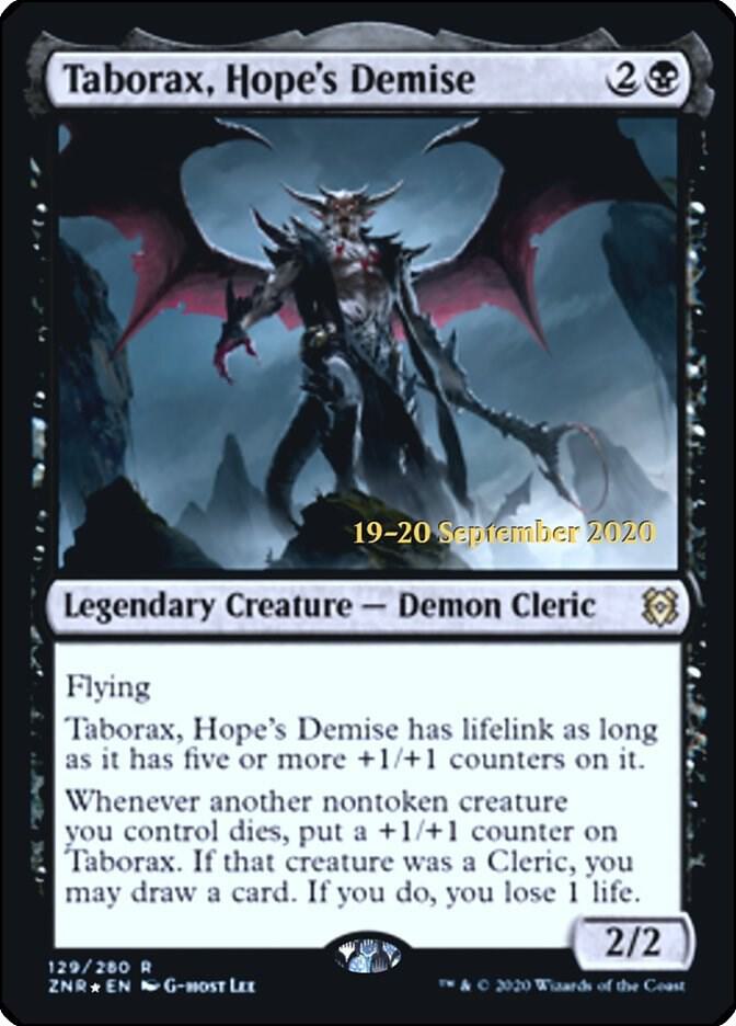 Taborax Hopes Demise 129s/169 (Prerelease Cards)  - Foil | Good Games Modbury