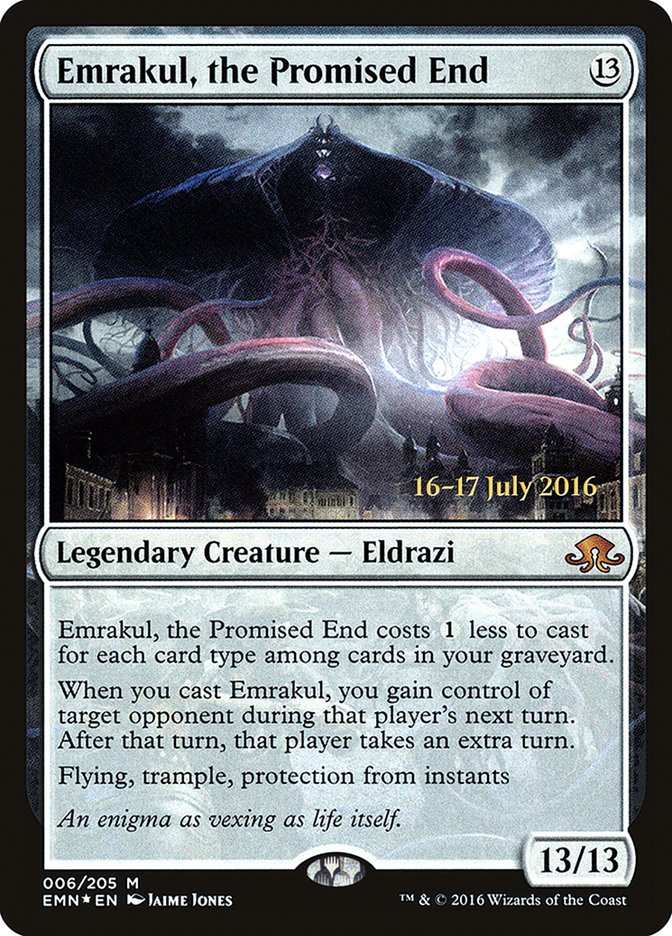 Emrakul, the Promised End [Eldritch Moon Prerelease Promos] | Good Games Modbury