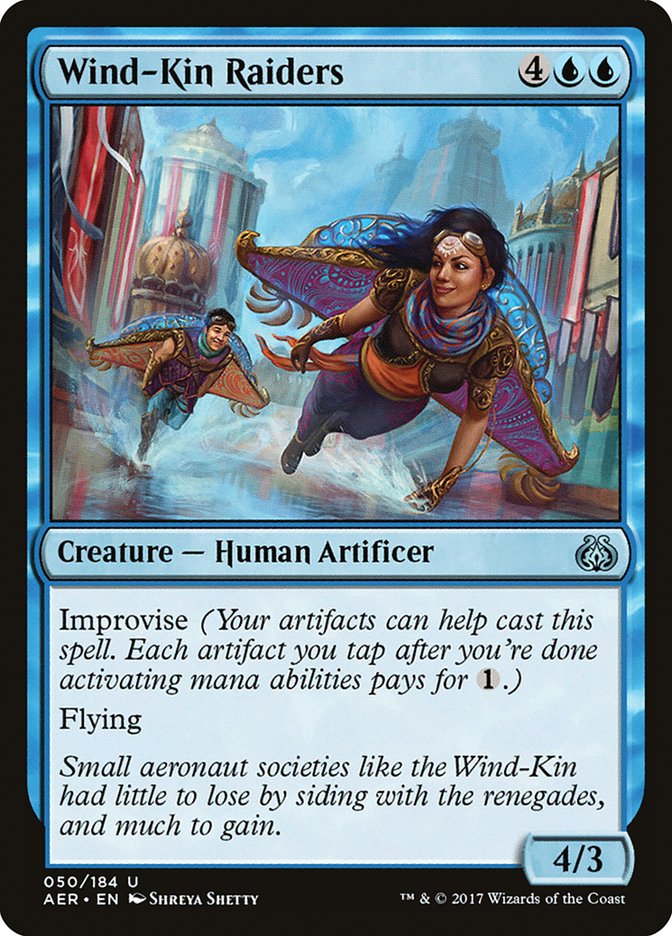 Wind-Kin Raiders 50/184 (Aether Revolt)  | Good Games Modbury