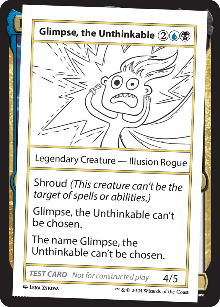 Glimpse, the Unthinkable [Mystery Booster 2 Playtest Cards] | Good Games Modbury