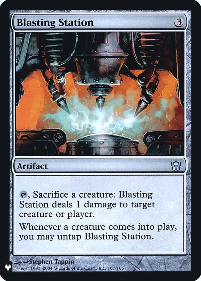 Blasting Station 5DN-107/5075 (The List Reprints)  - Foil | Good Games Modbury