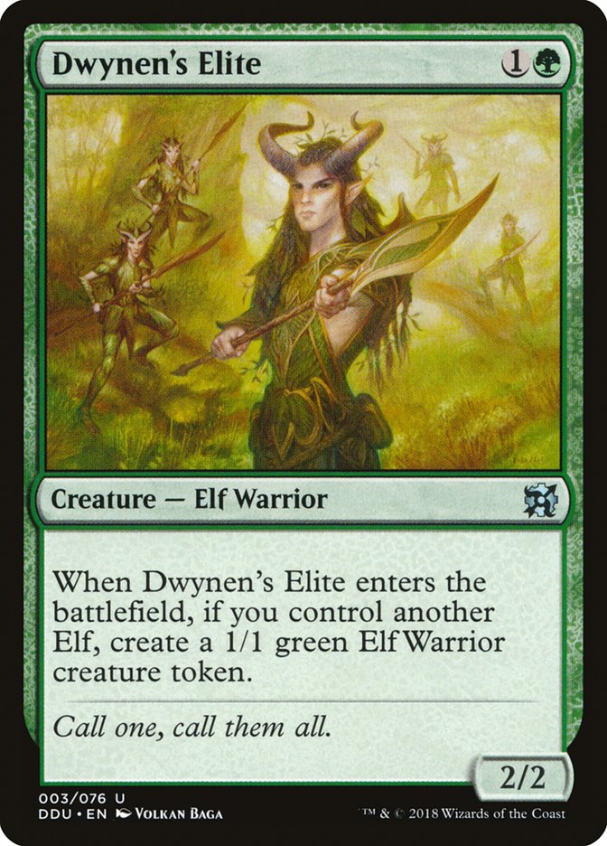 Dwynen's Elite [Duel Decks: Elves vs. Inventors] | Good Games Modbury