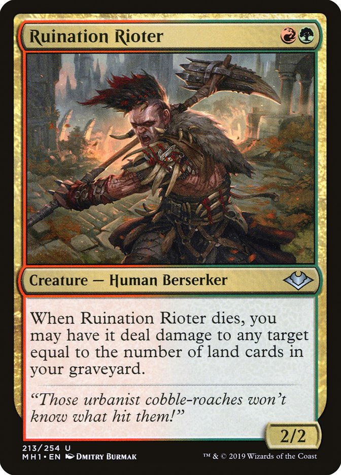 Ruination Rioter [Modern Horizons] | Good Games Modbury