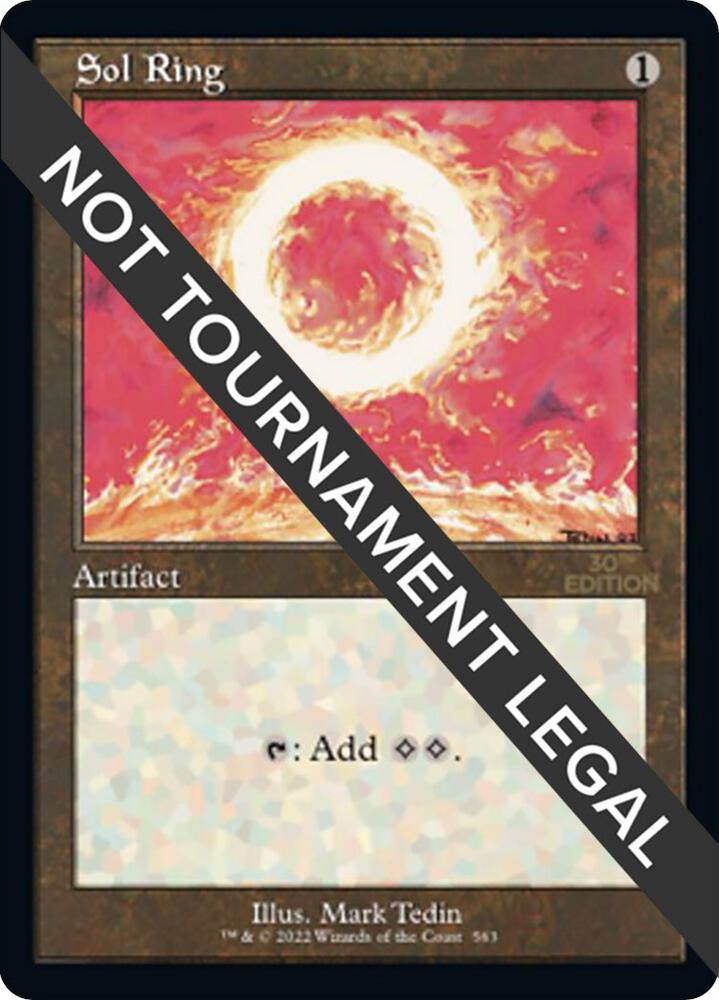 Sol Ring 563 Retro Frame 563/594 (30th Anniversary Edition)  | Good Games Modbury
