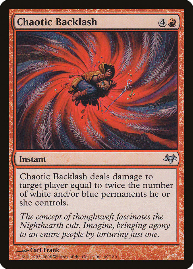 Chaotic Backlash 49/180 (Eventide)  | Good Games Modbury