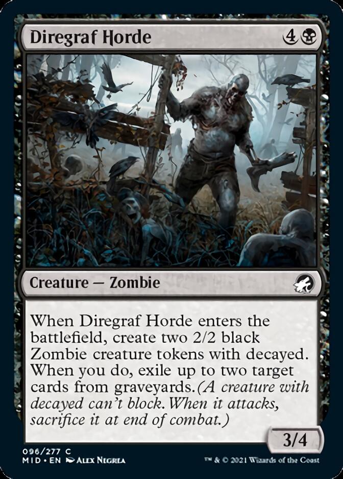 Diregraf Horde [Innistrad: Midnight Hunt] | Good Games Modbury
