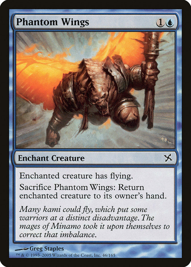 Phantom Wings 46/165 (Betrayers of Kamigawa)  | Good Games Modbury