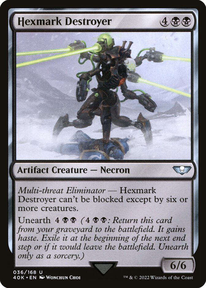 Hexmark Destroyer 36/617 (Universes Beyond: Warhammer 40,000)  | Good Games Modbury