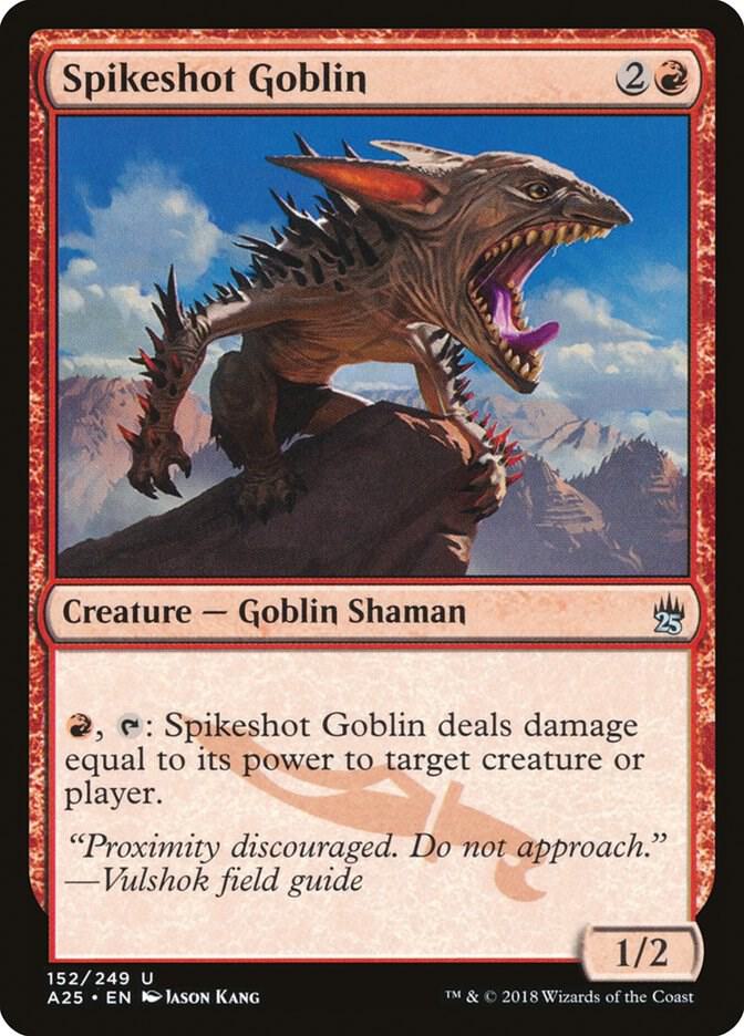 Spikeshot Goblin 152/249 (Masters 25)  | Good Games Modbury