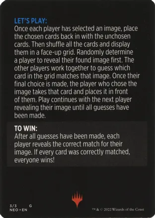 Cyber Simulacrum (Magic Minigame) [Kamigawa: Neon Dynasty Minigame] | Good Games Modbury
