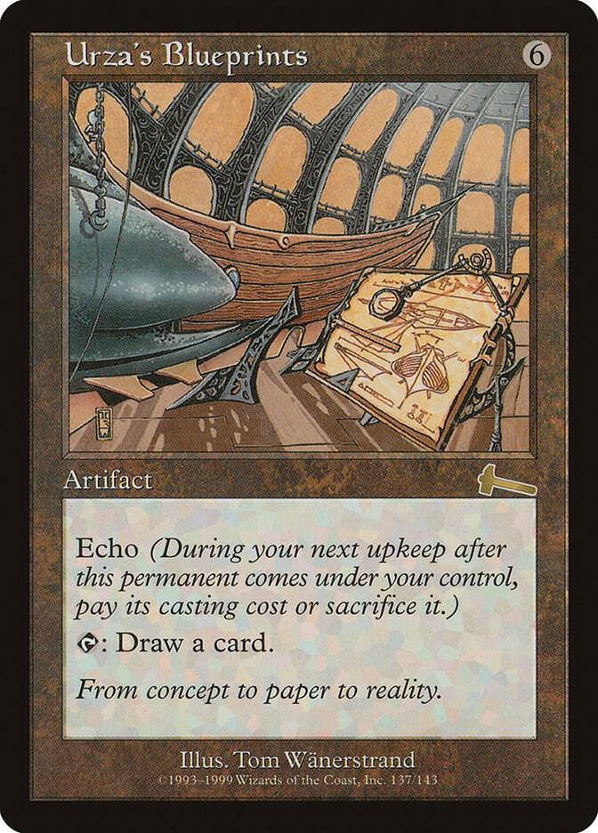 Urza's Blueprints 137/143 (Urza's Legacy)  | Good Games Modbury