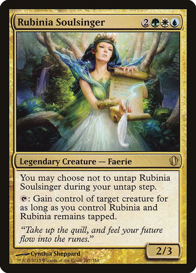 Rubinia Soulsinger [Commander 2013] | Good Games Modbury