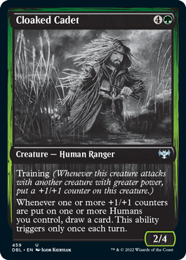 Cloaked Cadet [Innistrad: Double Feature] | Good Games Modbury