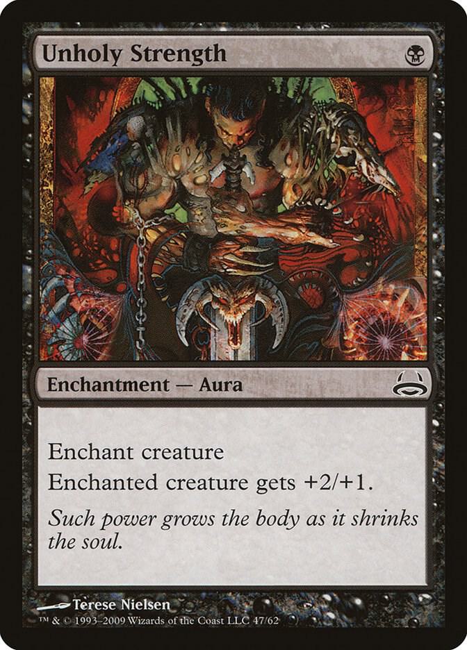Unholy Strength 47/62 (Duel Decks: Divine vs. Demonic)  | Good Games Modbury